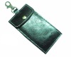 leather luggage tag