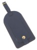 leather luggage tag