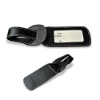 leather luggage tag