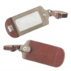 leather luggage tag lt-017