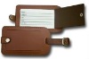 leather luggage tag lt-018