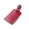 leather luggage tag lt-027