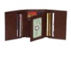 leather men's ID Card wallet