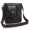 leather messenger bag for laptop, fashionable design JW-761