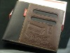 leather money clip wallet for man zcd526-104