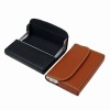 leather name card case