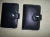 leather name card holder
