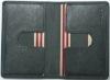 leather name card holder