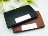 leather name card holder