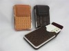 leather name card holder