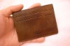 leather personal card case