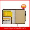 leather portfolio, leather agenda, conference folder