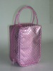 leather rectangle girl cosmetic bag