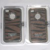 leather skin hard case for iphone 4G 4S