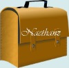 leather suitcase