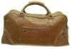 leather travel bag