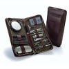 leather travelling bag set