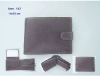 leather trendy wallet