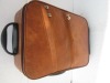 leather trolly suitcase