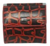 leather women wallet, fashion design