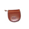 leather zipper coin purse