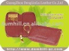 leather zipper key holder