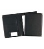 leather zipper portfolio