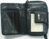 leather zipper wallet
