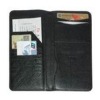 leather zippered checkbook