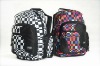 leisure print pattern backpack