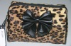 leopard PU cosmetic bags