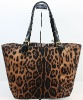 leopard animal prints handbag