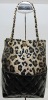 leopard animal prints handbag