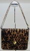 leopard animal prints handbag