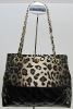 leopard animal prints handbag