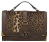 leopard animal prints handbag