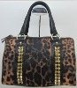 leopard animal prints handbag