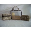 leopard cosmetic bag
