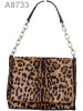 leopard flap leather bag 2012 new bags lady handbags