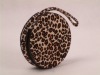 leopard partterm round wallet