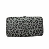 leopard print wallet and clutch purse