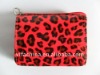 leopard wallet purse card holder billfold