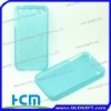 lightblue silicone phone case for iphone 4g