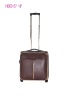 lightweight leather trolley luggage HDE8157