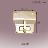 lock metal bag accessory & bag buckles