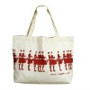 long strap pp non woven shopping bag