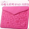 lopez cute Faerie leather pouch for ipad 2