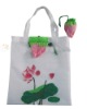 lotus foldable nylon bag