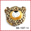 lovable leopard plush portable bag