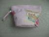 lovely 300D cosmetic pouch with haul loop